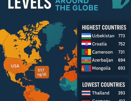 Testosterone Around the World: Where Does the U.S. Stack Up?