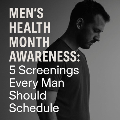 Men’s Health Month Awareness: 5 Screenings Every Man Should Schedule