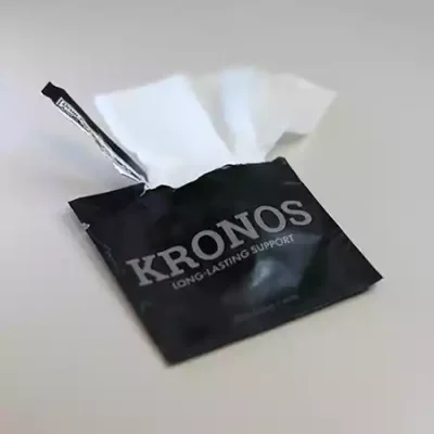 Kronos Wipe single package opened